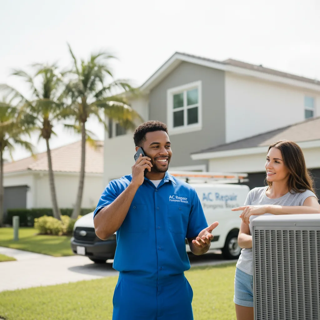 AC Repair Pompano Beach customer support in Hoopa